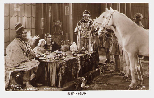 Ramon Novarro and Carmel Myers in Ben-Hur: A Tale of the Christ (1925)