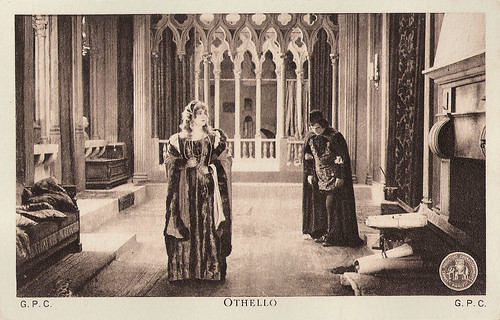 Ica von Lenkeffy and Theodor Loos in Othello (1922)