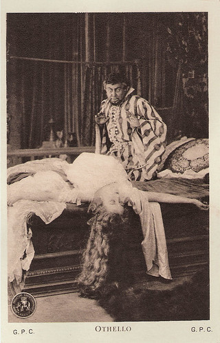 Emil Jannings and Ica von Lenkeffy in Othello (1922)