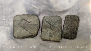 The Weekly Rune, cast for 15 September 2019 on Intentional Insights- by S. Kelley Harrell, Soul Intent Arts #theweeklyrune