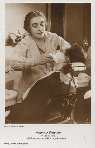 Henny Porten and Angelo Ferrari in Wehe, wenn sie losgelassen...! (1926)