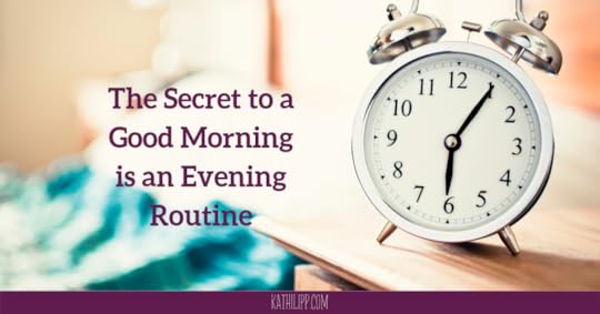 Alarm clock on a night stand