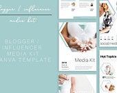 Pro Blogger/Influencer Canva Kit | Canva Template | eBook Template | Media Kit | Blogger Media Kit | About Me Page | About Me Kit