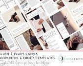 Blush and Ivory Canva Templates | Workbook Template | eBook Template | Lead Magnet | Opt-in Freebie | eBook Canva Template