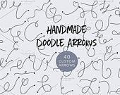 Hand-Drawn Doodle Arrows Pack 1