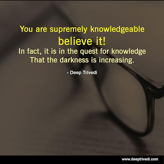 supremely knowledgeable