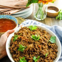 Pressure Cooker Italian Beef Roast from MomAdvice.com