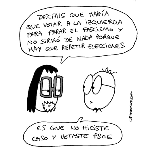 Viñeta de humor gráfico sobre la traición del PSOE.