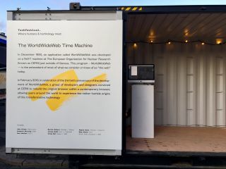 If you���re at Techfestival.co in Copenhagen, drop in to this shipping container where I���ll be demoing WorldWideWeb.cern.ch