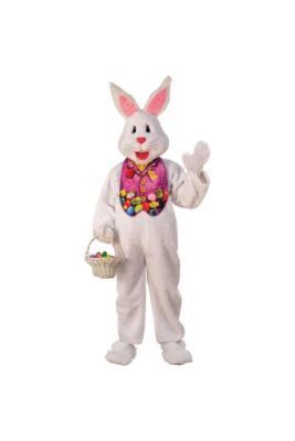 woman in easter bunny costume