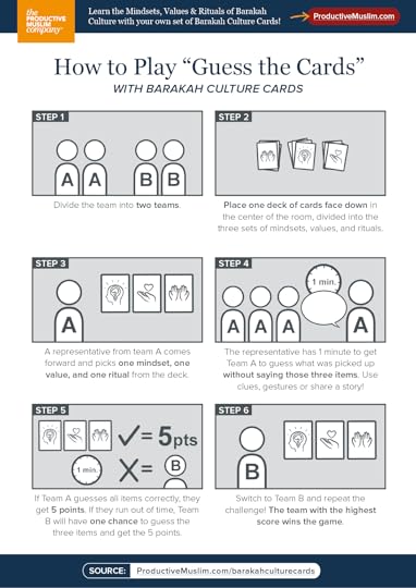 Introducing The Barakah Culture Cards: Your Practical Guide to the Mindsets, Values & Rituals of Barakah Culture