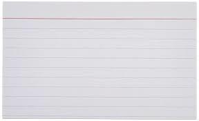 Image result for index cards