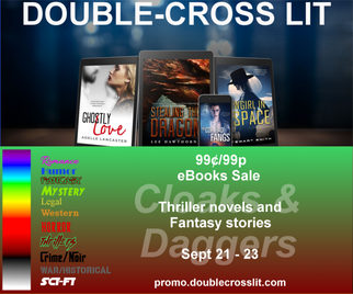 Cloaks and Daggers September 2019 Double-Cross Lit banner