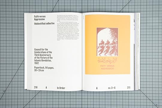 Spread, Hannah Darabi, Enghelab Street, A Revolution through Books: Iran 1979–1983 (Spector Books, Leipzig, Germany, and LE BAL, Paris)