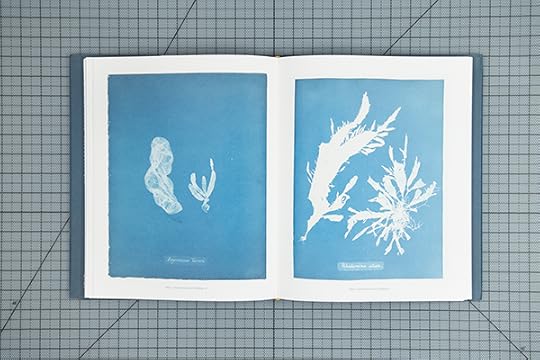 Spread, Larry J. Shaaf, Sun Gardens: Cyanotypes by Anna Atkins (Prestel Publishing) New York