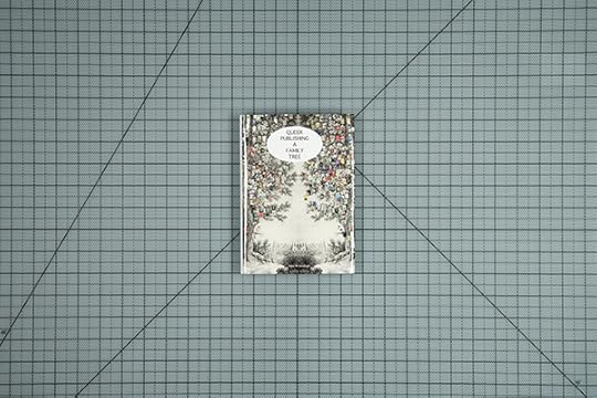 Cover, Bernhard Cella and Orlando Pescatore, Queer Publishing: A Family Tree (Salon für Kunstbuch) Vienna