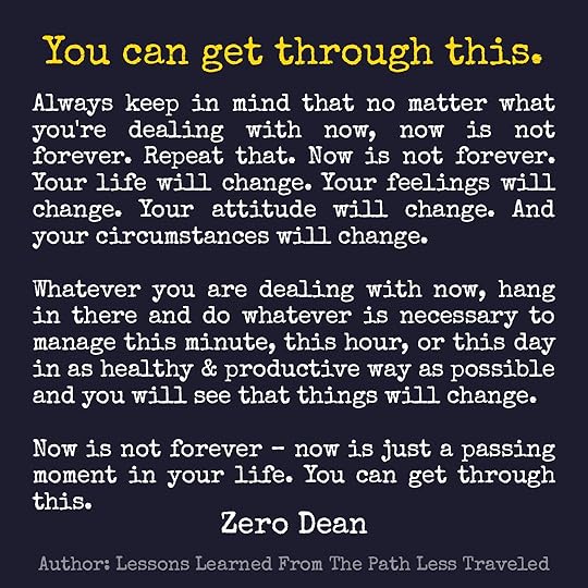 You can get through this