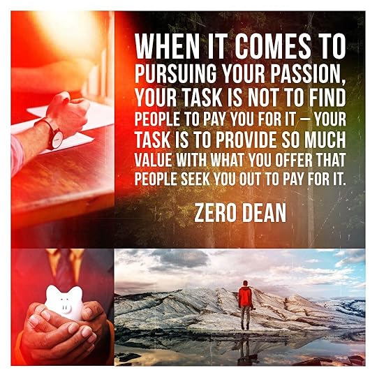 When it comes to pursuing your passion