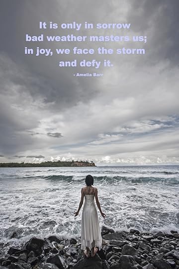 It is only in sorrow