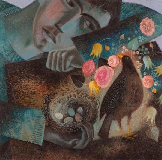 St Kevin and the Blackbird by Clive Hicks-Jenkins