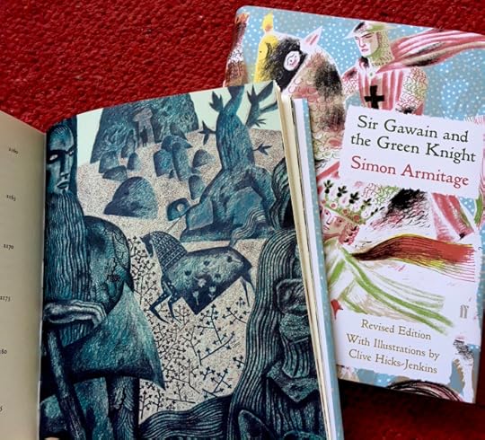 Sir Gawain & the Green Knight illustrated by Clive Hicks Jenkins