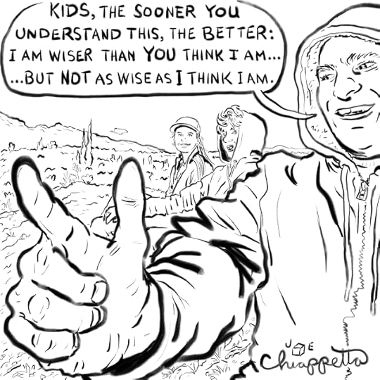 Silly Daddy Wiser is rare digital art by Joe Chiappetta