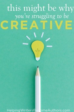 struggling to be creative