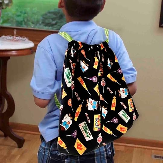 I Sew For Fun Cinch Sack Sewing Tutorial at the Nancy Zieman Productions Blog