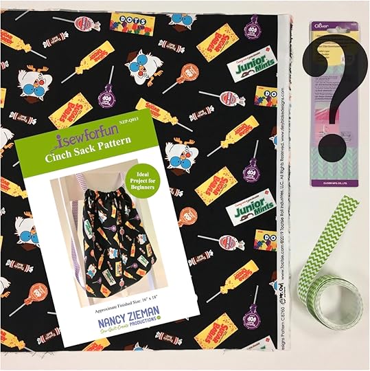 Nancy Zieman Productions 2019 I Sew For Fun Kids Sewing Challenge Cinch Sack Sewing Project