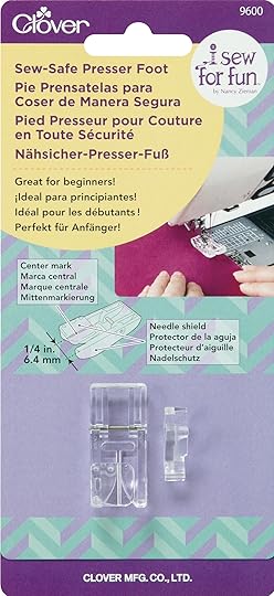 I Sew For Fun Sew Safe Presser Foot by Nancy Zieman for Clover