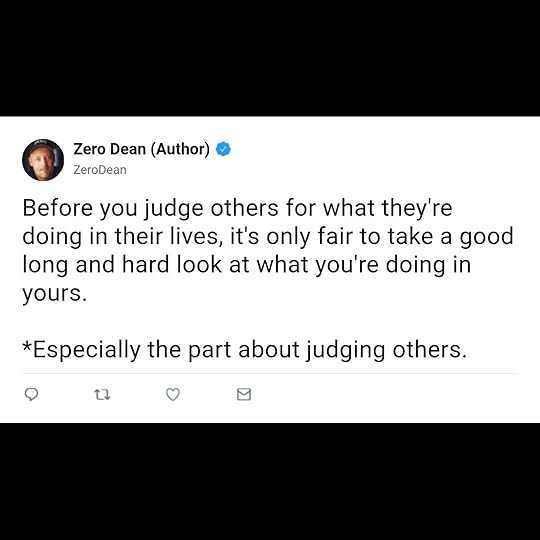 Before you judge others