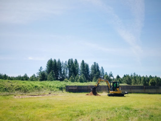 Pre-Construction Progress On Our New Property