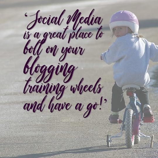 Blogging training wheels