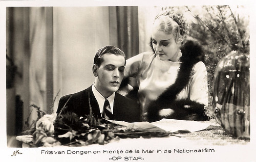 Fien de la Mar, Frits van Dongen in Op stap (1935)