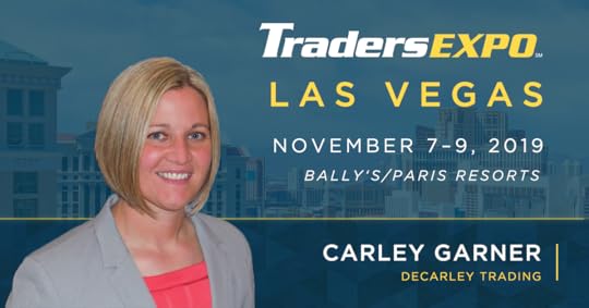 See commodity broker Carley Garner at the TradersExpo Las Vegas.