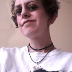 Lily (c) 2019. Rocking the punk cat T-shirt. Review request.