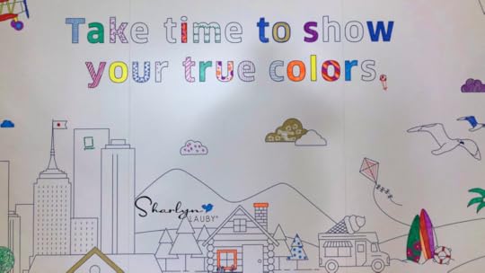 show your true colors cartoon drawing implying inequality