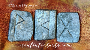 The Weekly Rune, cast for 29 September 2019 on Intentional Insights- by S. Kelley Harrell, Soul Intent Arts #theweeklyrune