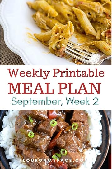 preview image for September Weekly Meal Plan 2