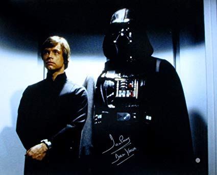 Luke Skywalker Darth Vader Star Wars Return of the Jedi