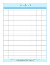 Price Book