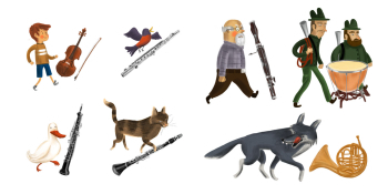 Peter-and-the-wolf-by Chrisiane Furtges