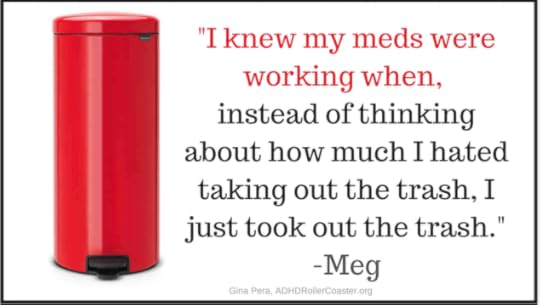 ADHD taking out the trash