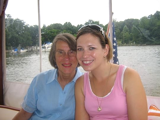 Val and I on one of her friends’ boats in Annapolis, June 2007.
