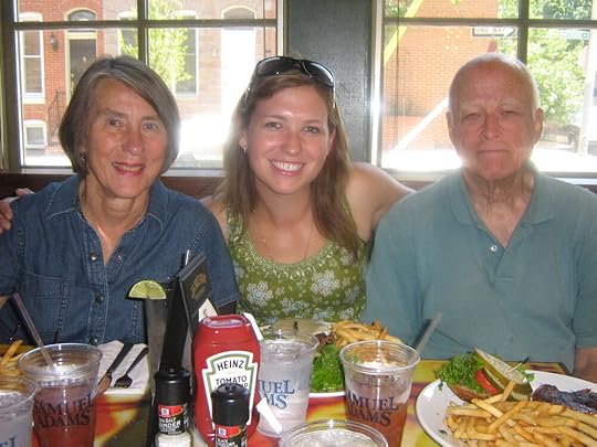 With Val and Jim, Annapolis, July 2007.
