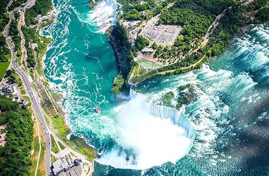 Aerial view of Niagara