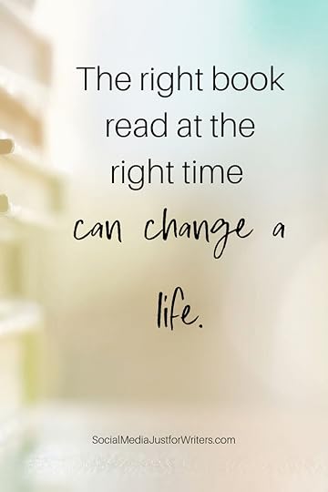 The right book read at the right time can change a life.