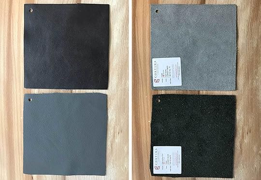 Crypton Leather Samples Side By Side