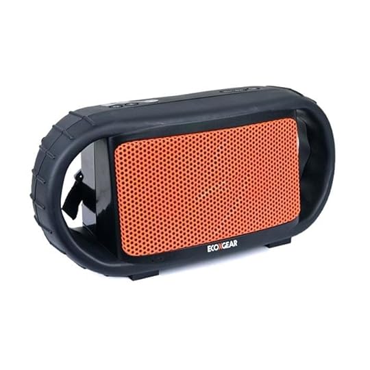 ecoxgear ecoxbt rugged and waterproof wireless bluetooth speaker black outdoor rechargeable system orange 0 furniture shop