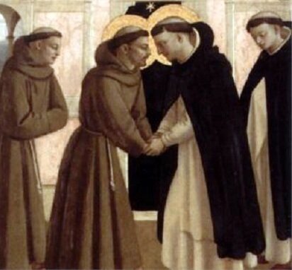 St. Francis and St. Dominic, Fra Angelico